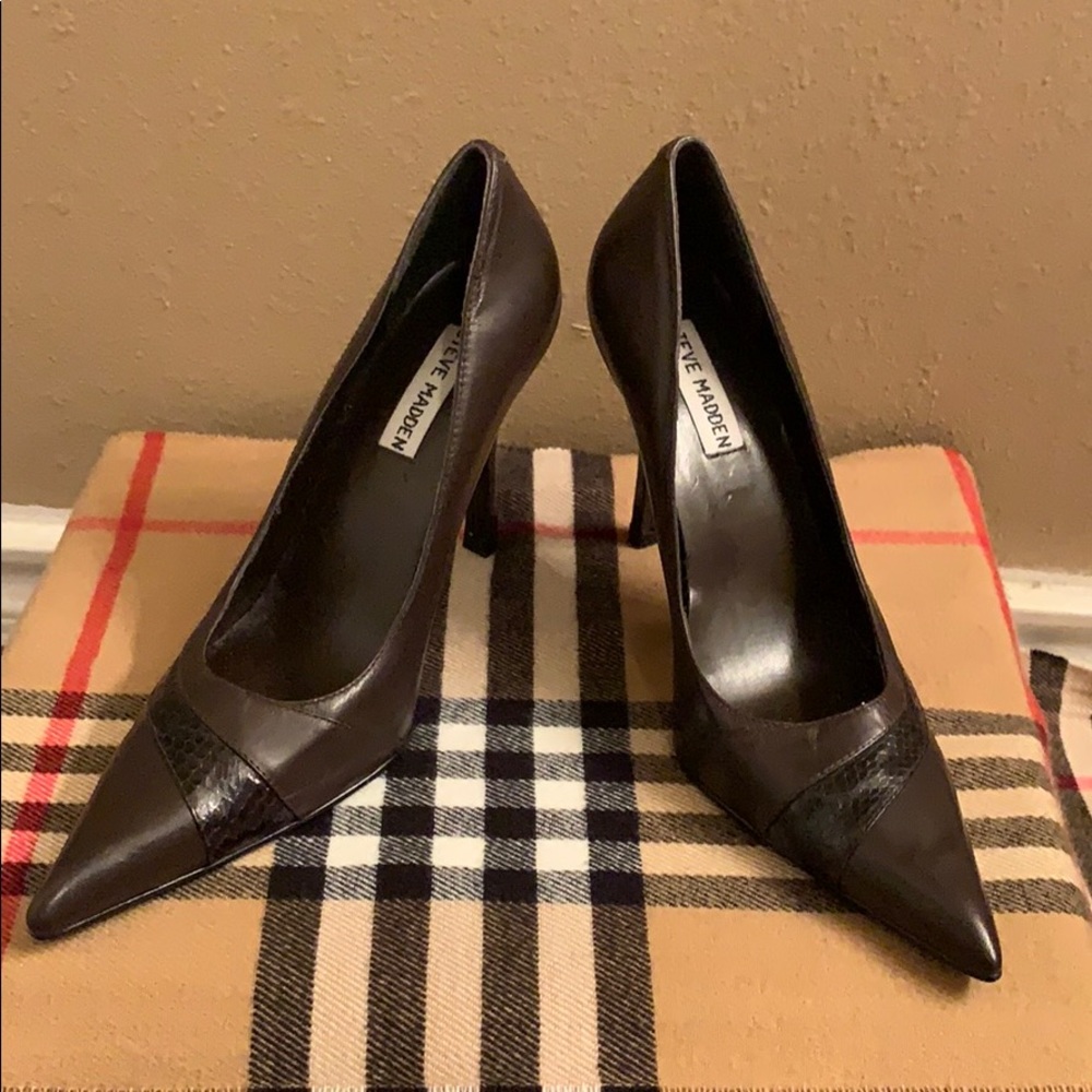 Steve Madden brown Heels